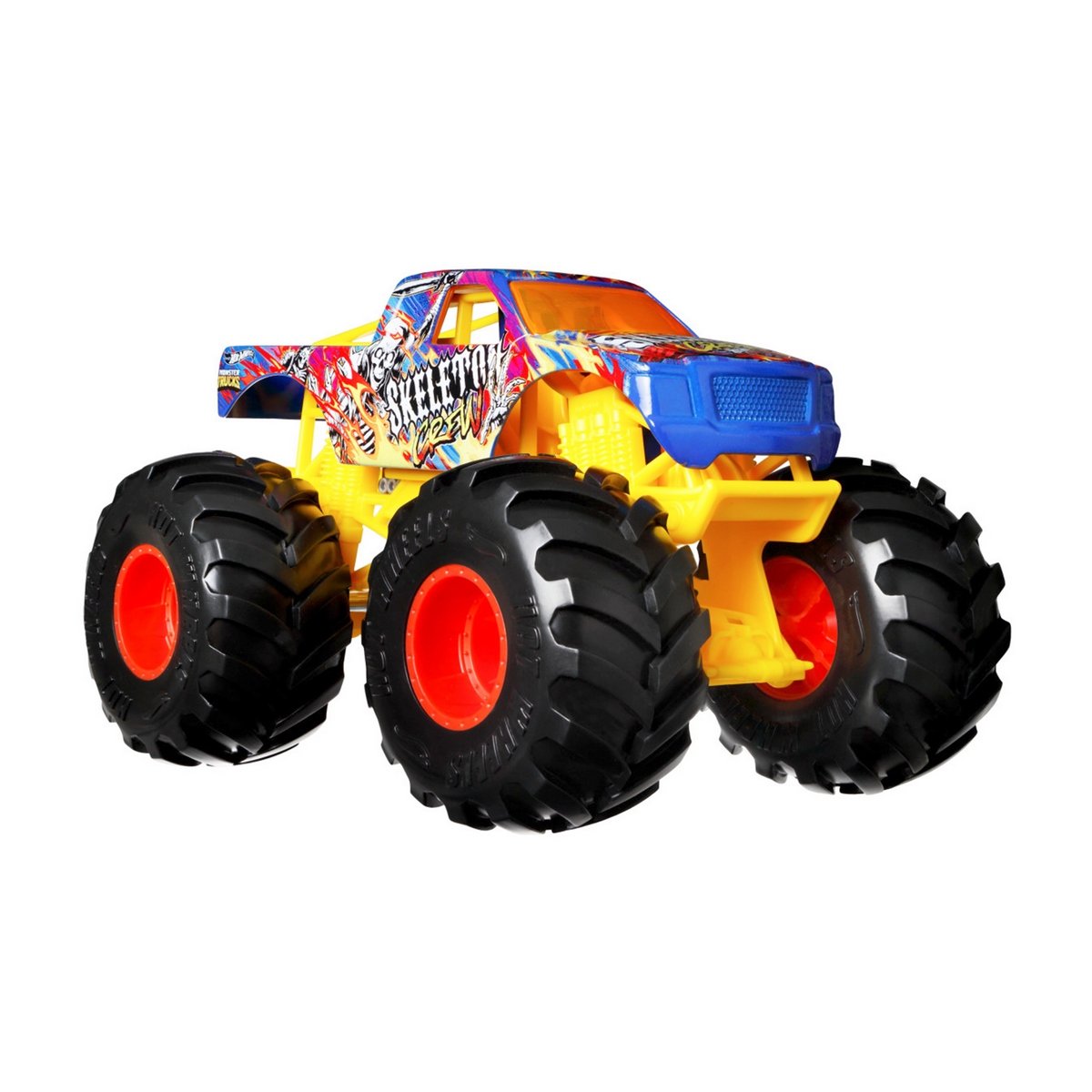 Hot Wheels Monster Trucks Escala 1:24 - Skeleton Crew